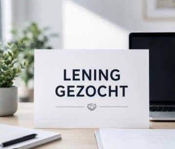 Particuliere lening gezocht €5.000 – nette afspraken