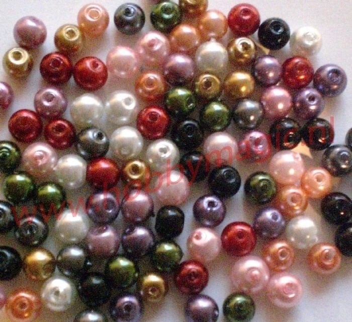 250 x glasparels 4mm, Info@hobbymagic.nl, Kraal, Hobbymagic, Nieuw