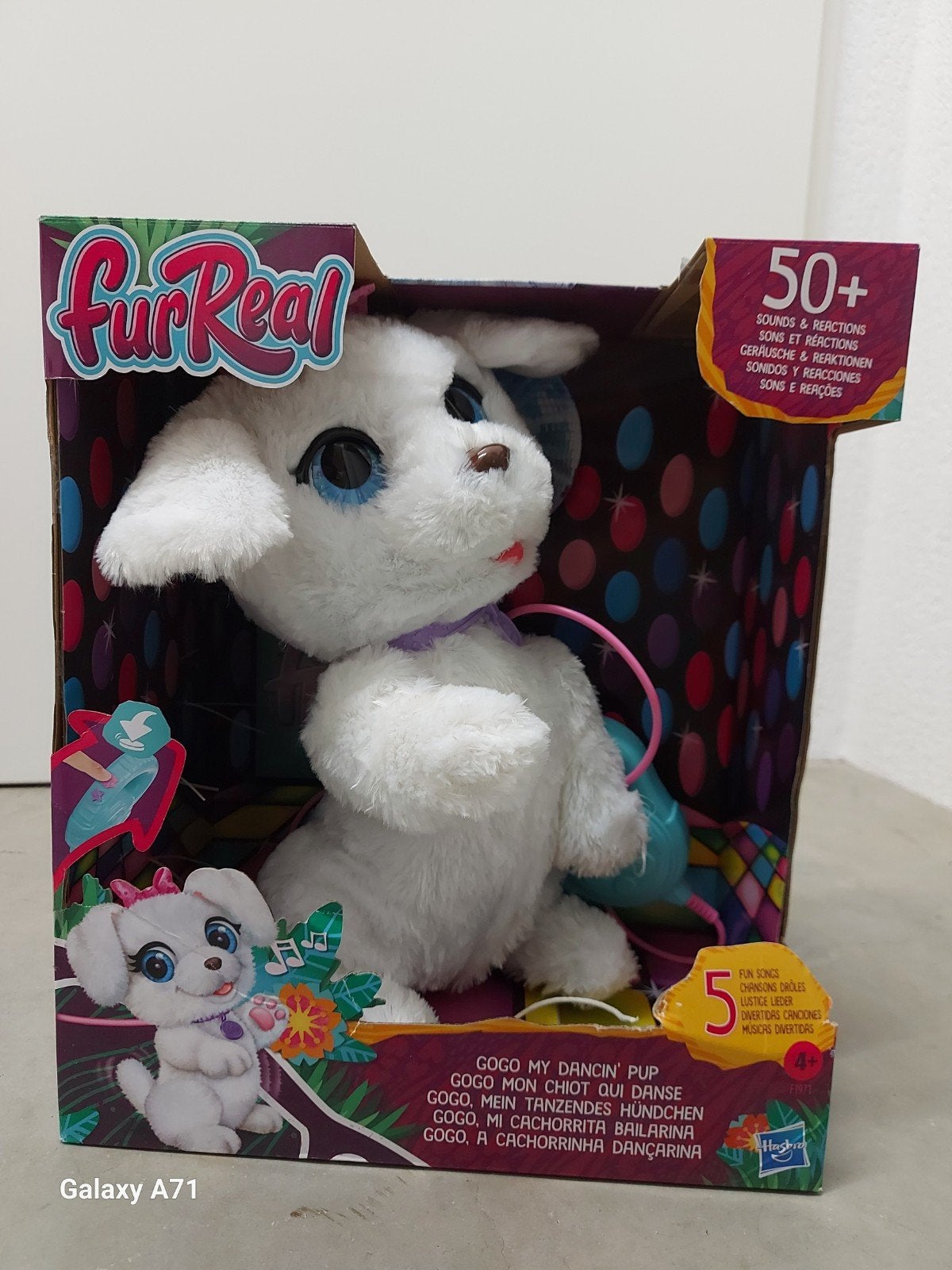 FurReal Gogo My Dancin' Pup interactieve hond met riem, Overige merken, Zo goed als nieuw, Middelgroot (20 tot 80 cm), Wit