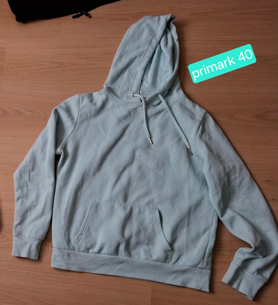 lichtblauwe Primark hoodie in maat 40, Maat 38/40 (M), Ophalen of Verzenden, Zo goed als nieuw, Primark