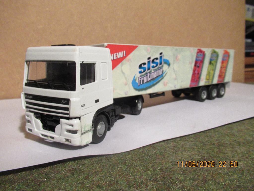 Lion toy DAF 95 XF, Ophalen of Verzenden, Gebruikt, Bus of Vrachtwagen, Lion Toys