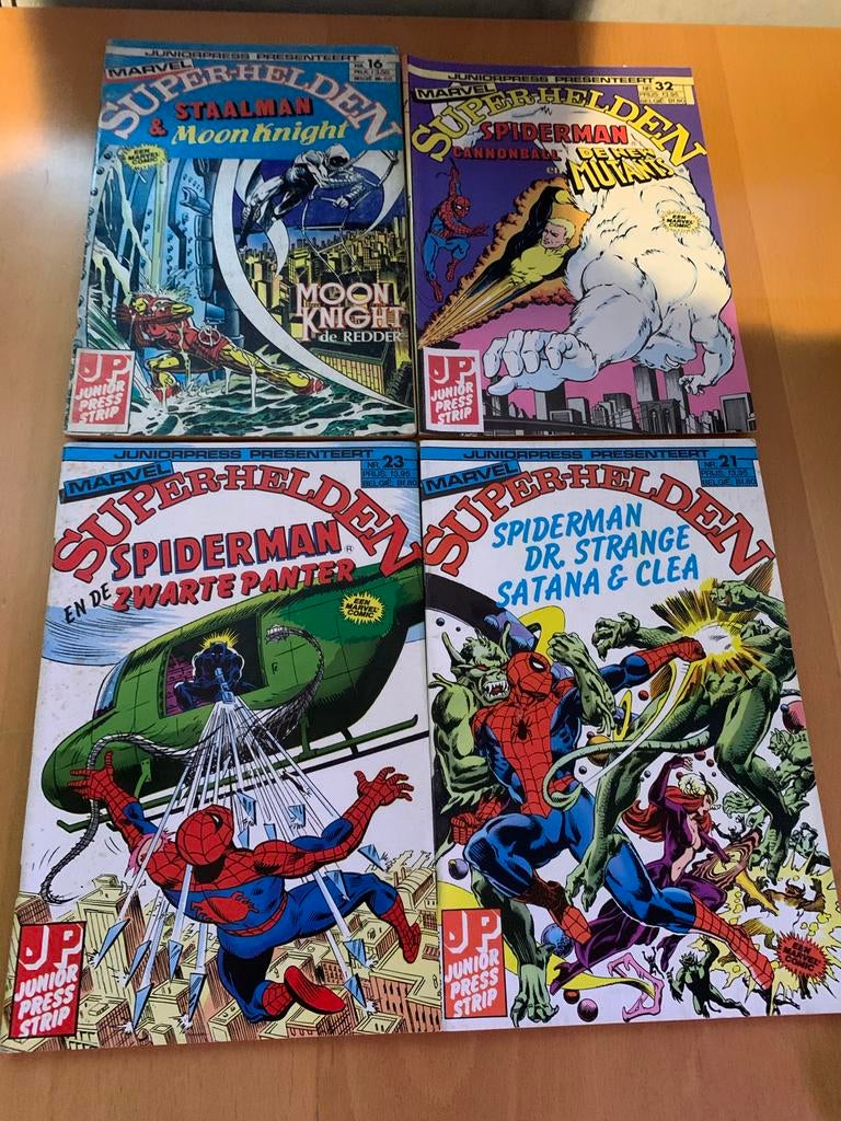 Marvel Superhelden Comics - Juniorpress Presenteert, Meerdere comics, Ophalen of Verzenden, Gelezen, Amerika