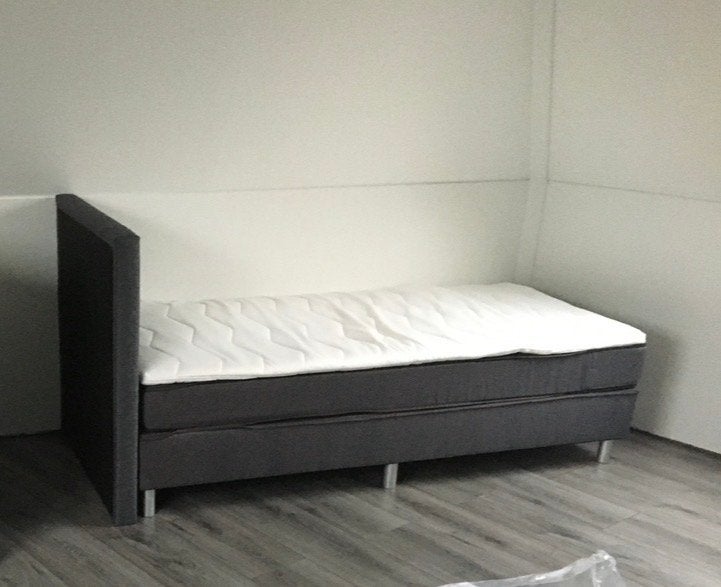 Gratis Boxspring 1 persoons 90x200, Ophalen, Gebruikt, 90 cm, Eenpersoons