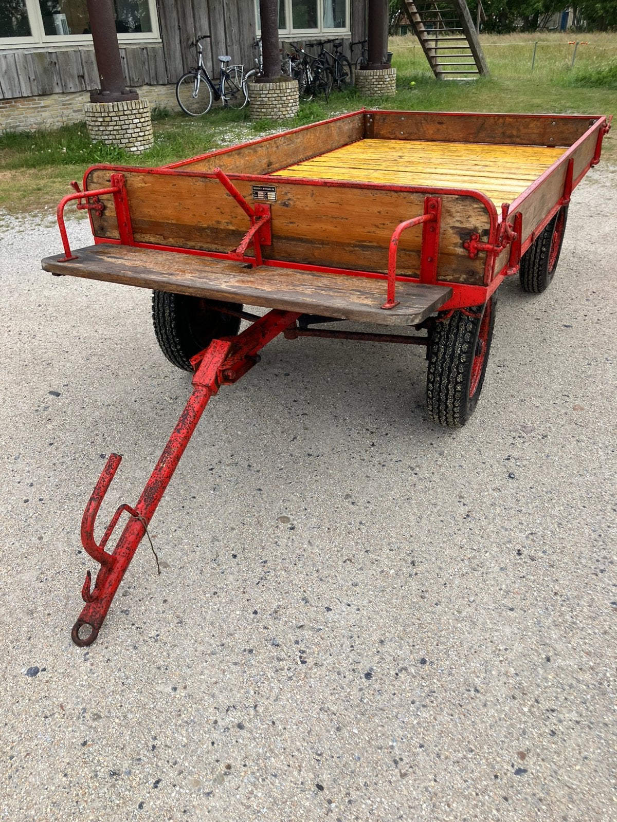 Miedema wagen uit 1972, Ophalen, Gebruikt