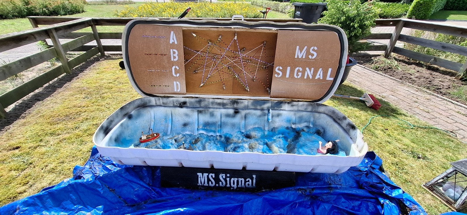 Unieke Geocache MS Signal - Kings en Queens Mega Event, Hobby en Vrije tijd, Overige Hobby en Vrije tijd, Ophalen, Gebruikt