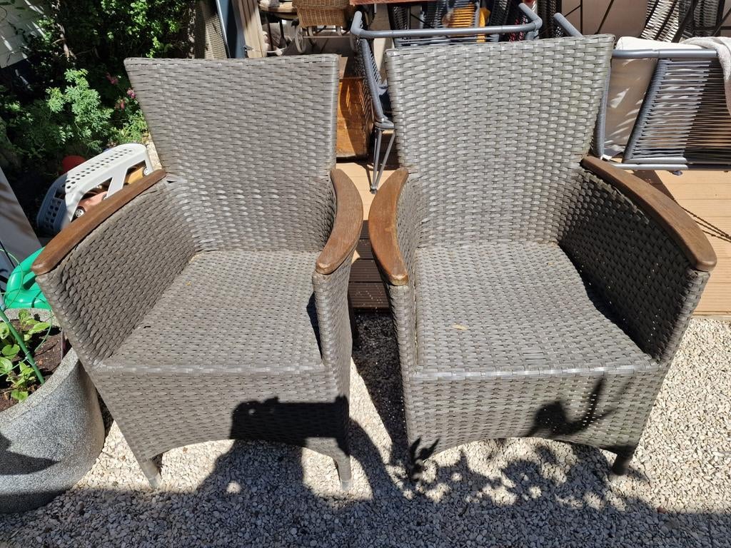 Tuinstoelen, Ophalen of Verzenden, Gebruikt
