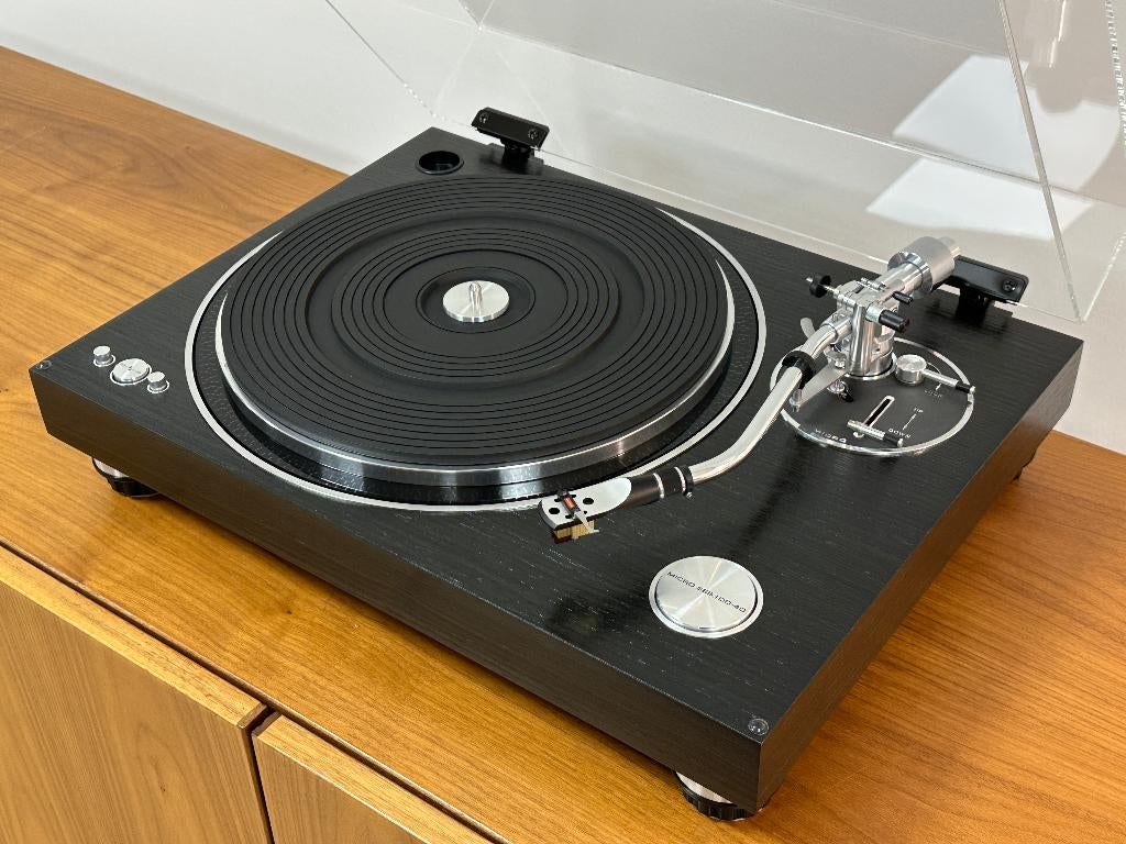 Micro Seiki DD-40 Black Oak Ash in nieuwstaat, Ophalen, Zo goed als nieuw, Platenspeler, Overige merken