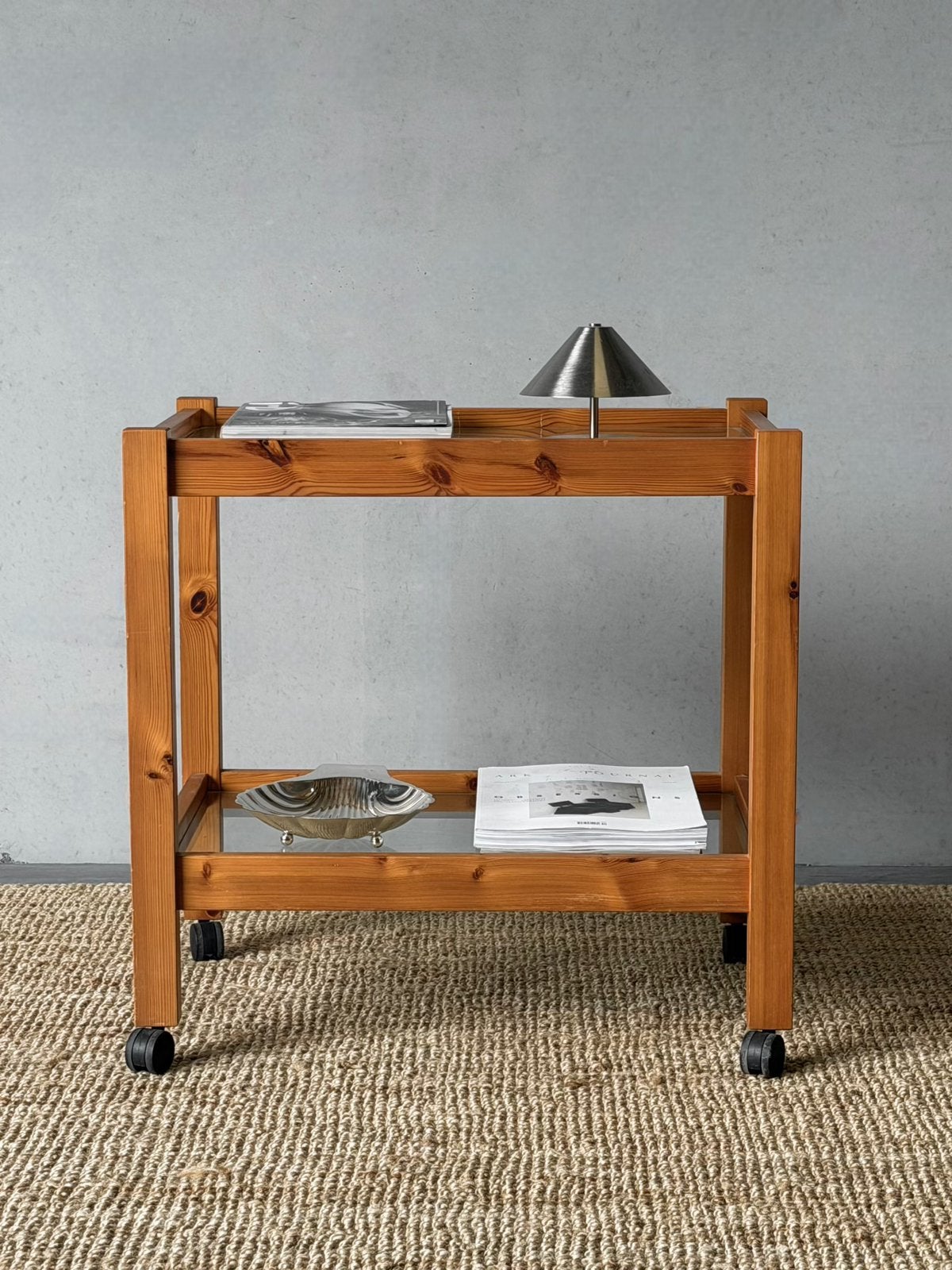 Vintage Ikea serveerwagen, 1980, Ophalen, Zo goed als nieuw