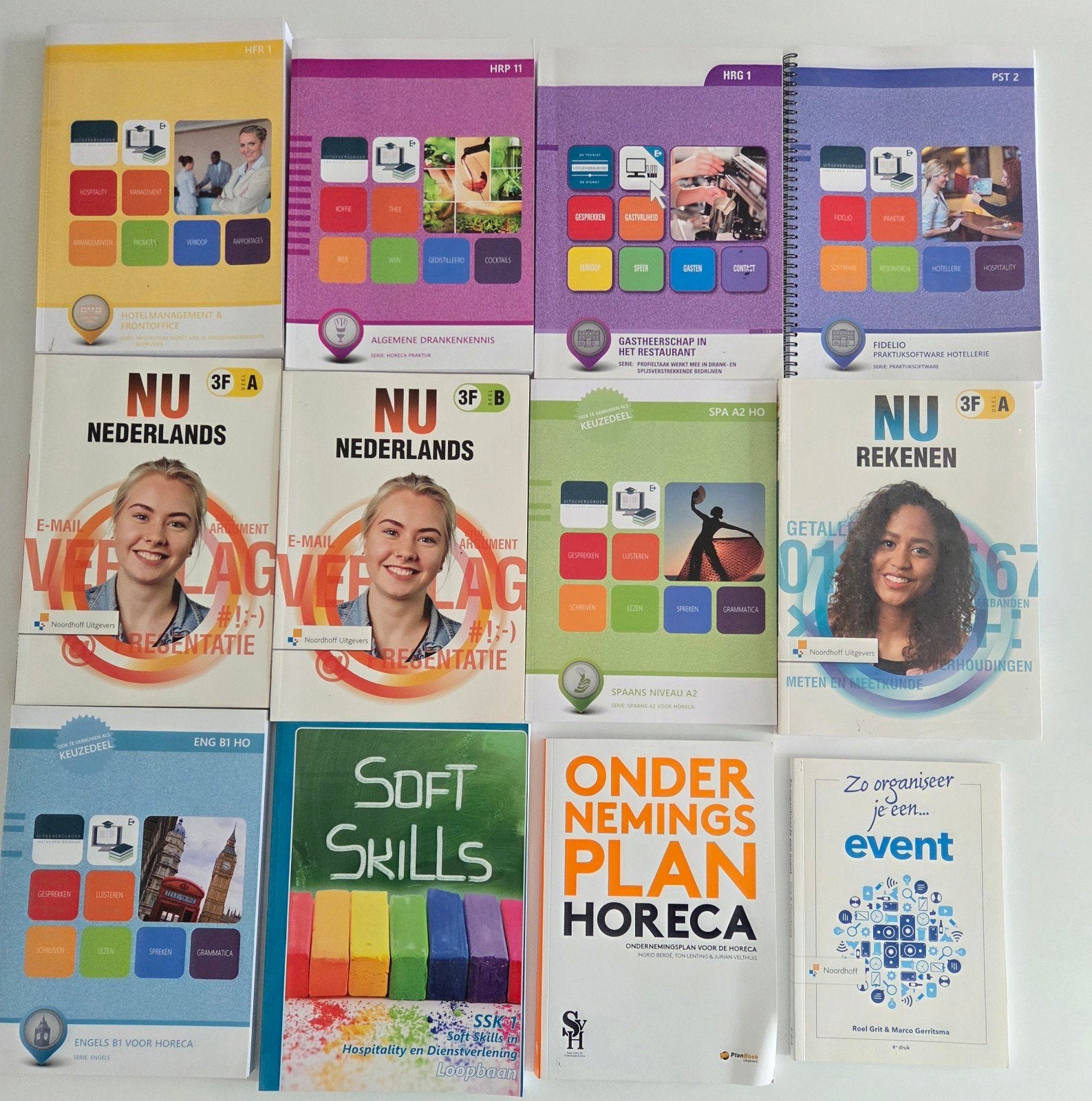 studieboeken voor MBO4 manager ondernemer horeca moh, Ophalen of Verzenden, Gamma, Zo goed als nieuw, MBO