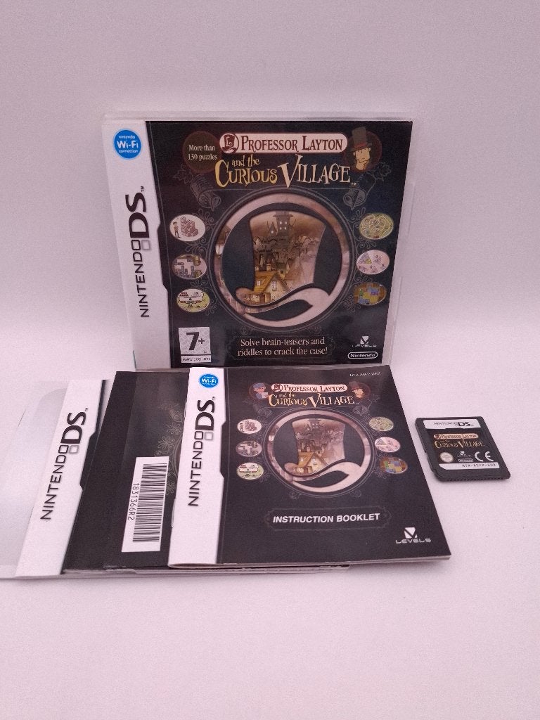 Professor Layton and the Curious village ds, Spelcomputers en Games, Puzzel en Educatief, 1 speler, Ophalen of Verzenden, Zo goed als nieuw