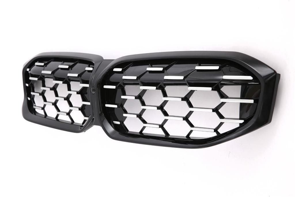 Grill Nieren Chrome Glans Zwart M Look Voor Bmw 3 Serie G20, Verzenden, Automotive Parts, A.parts@hotmail.nl, Trasmolenlaan 12 3447 GZ Woerden