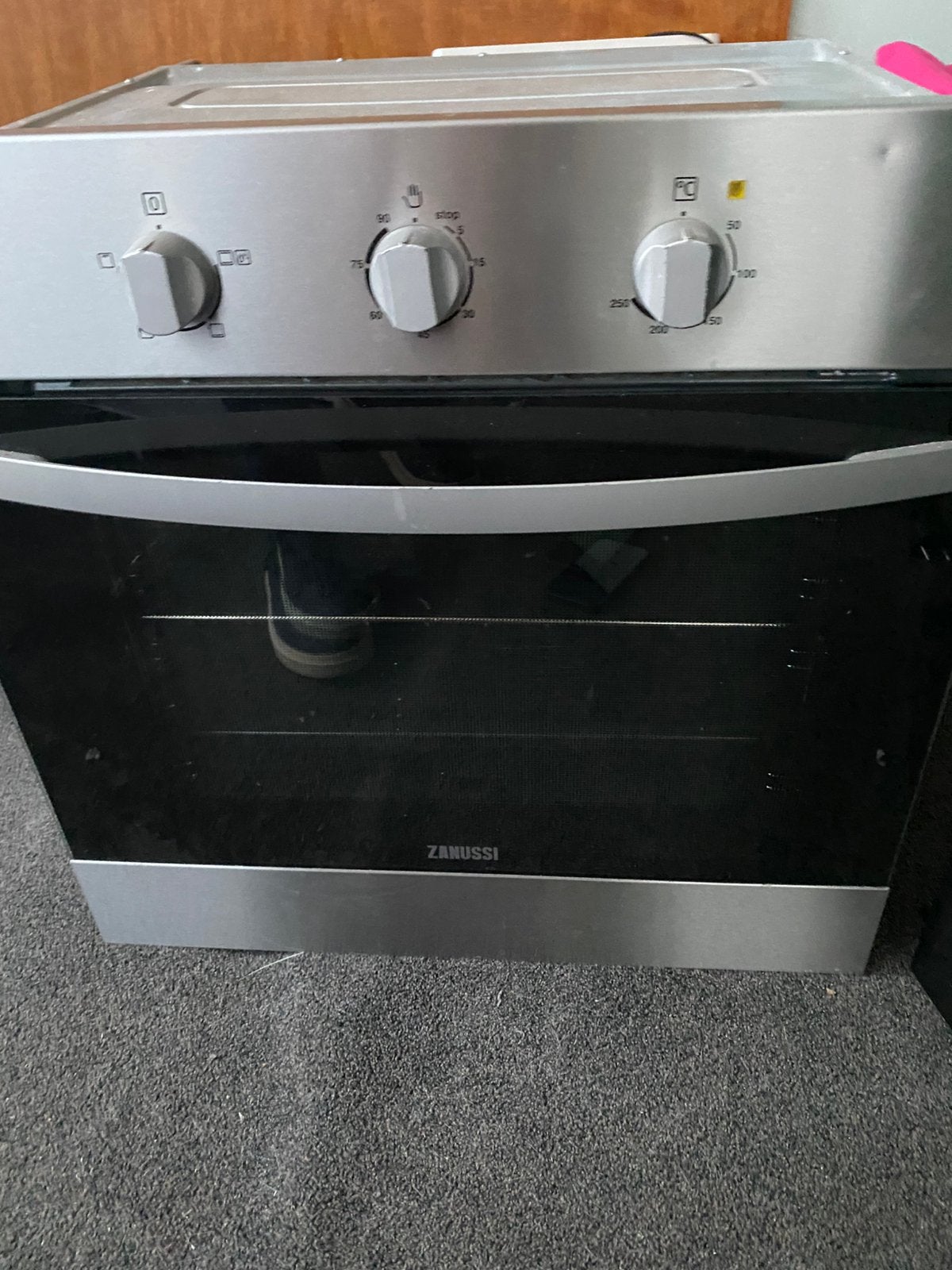 Zanussi ZOB21601XK inbouw heteluchtoven, Ophalen, Zo goed als nieuw