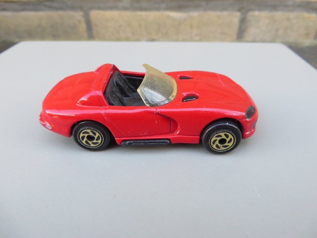 Matchbox Dodge Viper ROOD, Ophalen of Verzenden, Gebruikt, Auto
