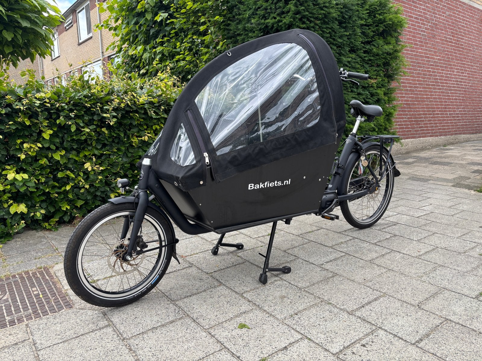 Bakfiets Cargo Long Bakfiets. nl met 504Wh accu, Elektrisch, Zo goed als nieuw, 2 kinderen, Schijfrem