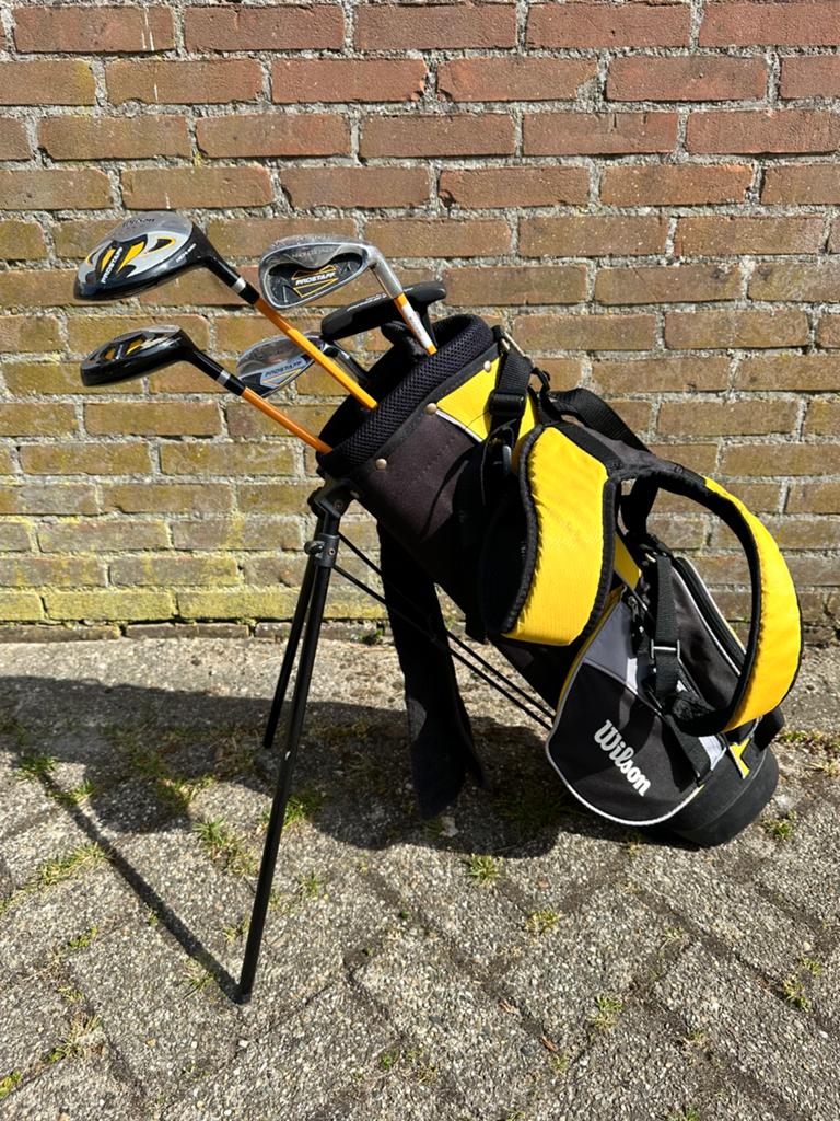 Wilson ProStaff JGI Junior Golfset + draagtas, Ophalen of Verzenden, Gebruikt, Set, Overige merken