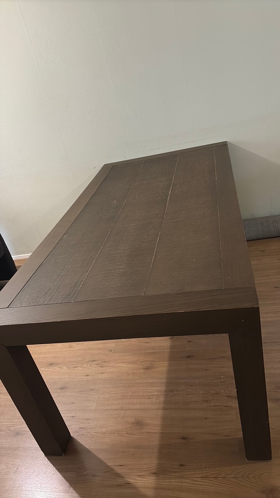 Grote eettafel, 200x100 cm, met gebruikssporen, Ophalen, Gebruikt, 150 tot 200 cm, 100 tot 150 cm