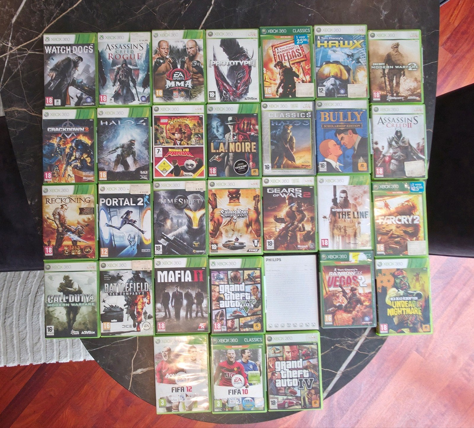 Grote collectie Xbox 360 en Xbox One games, Spelcomputers en Games, Ophalen, Online, Gebruikt, Vanaf 18 jaar