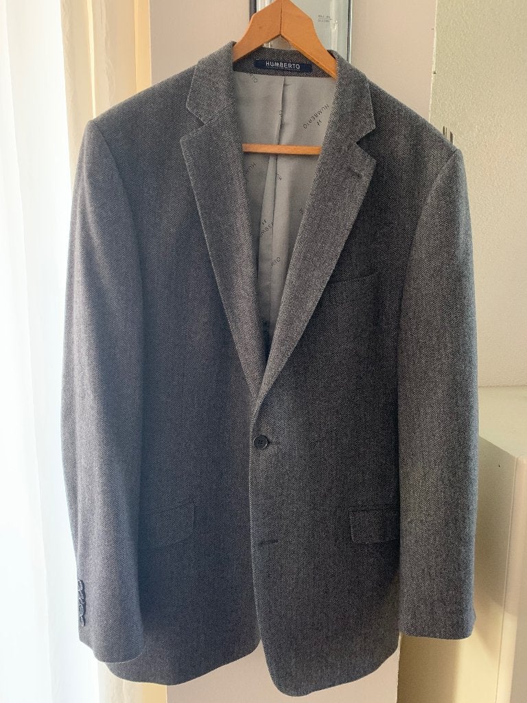 Herencolbert, Kleding | Heren, Verzenden, Maat 56/58 (XL), Grijs, Gedragen