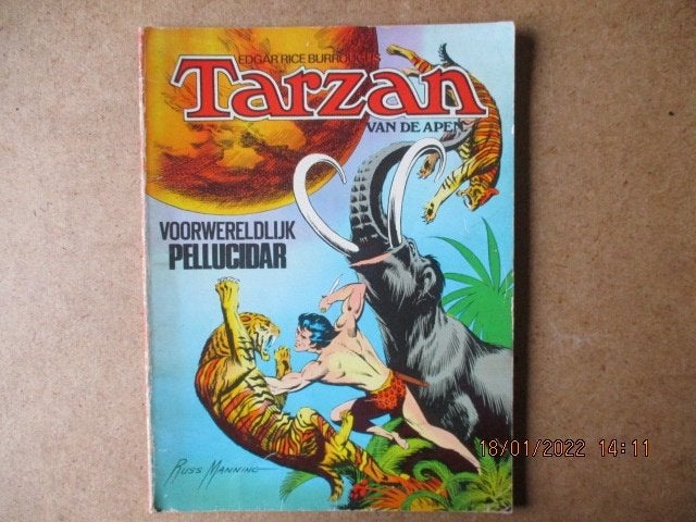 adv5523 tarzan, Boeken, Eén stripboek, Ophalen, Gelezen