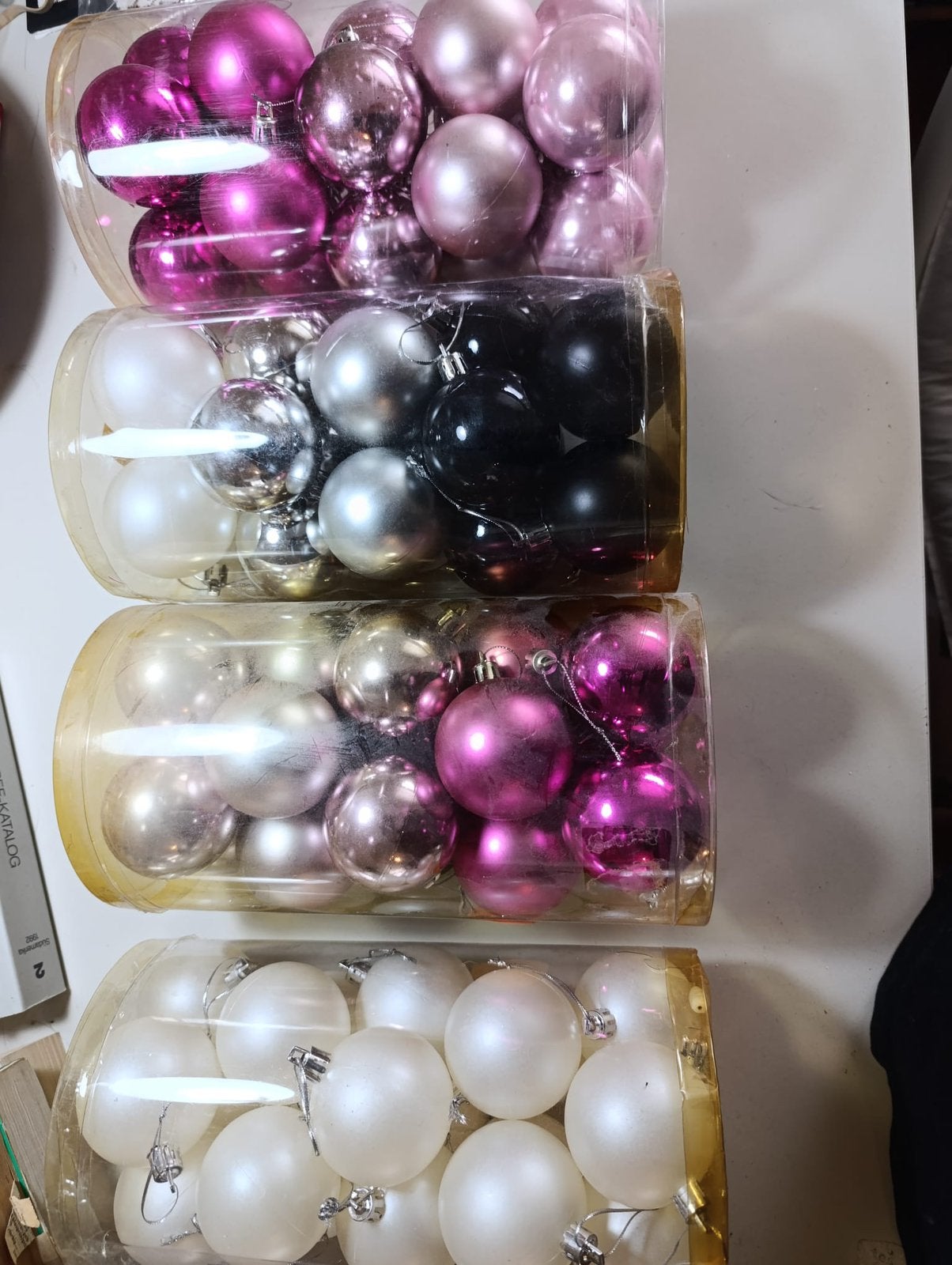 Kerstballen, Ophalen of Verzenden, Zo goed als nieuw