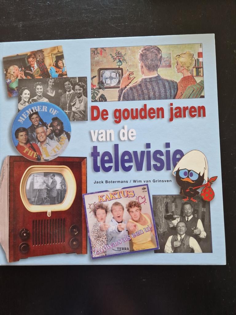 Jack Botermans - De gouden jaren van de televisie, Boeken, Ophalen, Jack Botermans; W. van Grinsven, Zo goed als nieuw, Overige onderwerpen