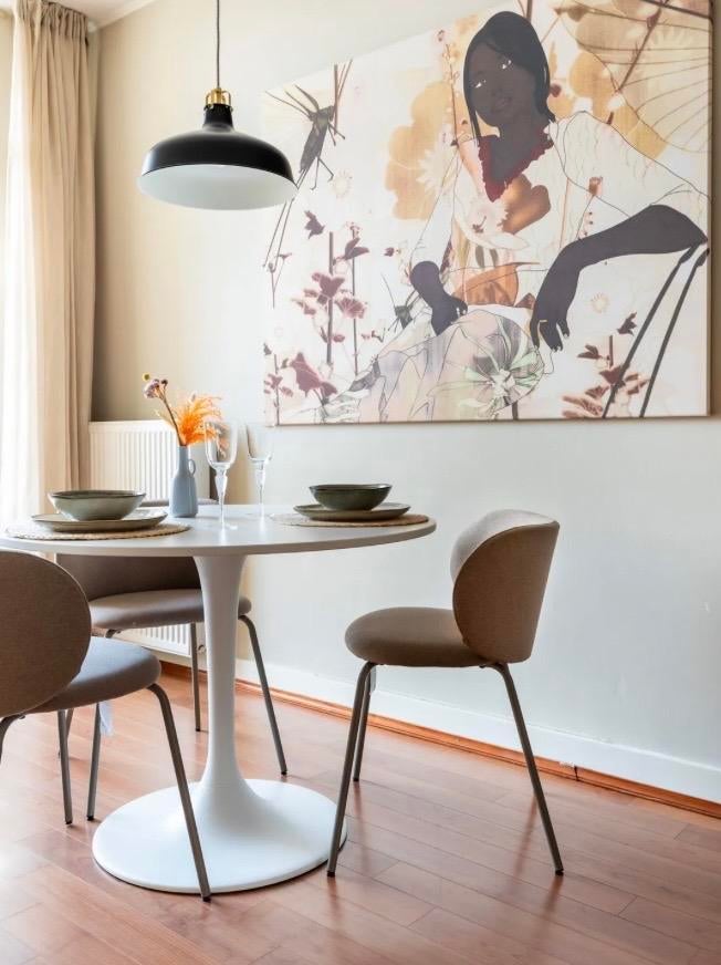 Groot Canvas doek 120x160 cm - Vrouw, Ophalen, Gebruikt, 125 cm of meer, Print