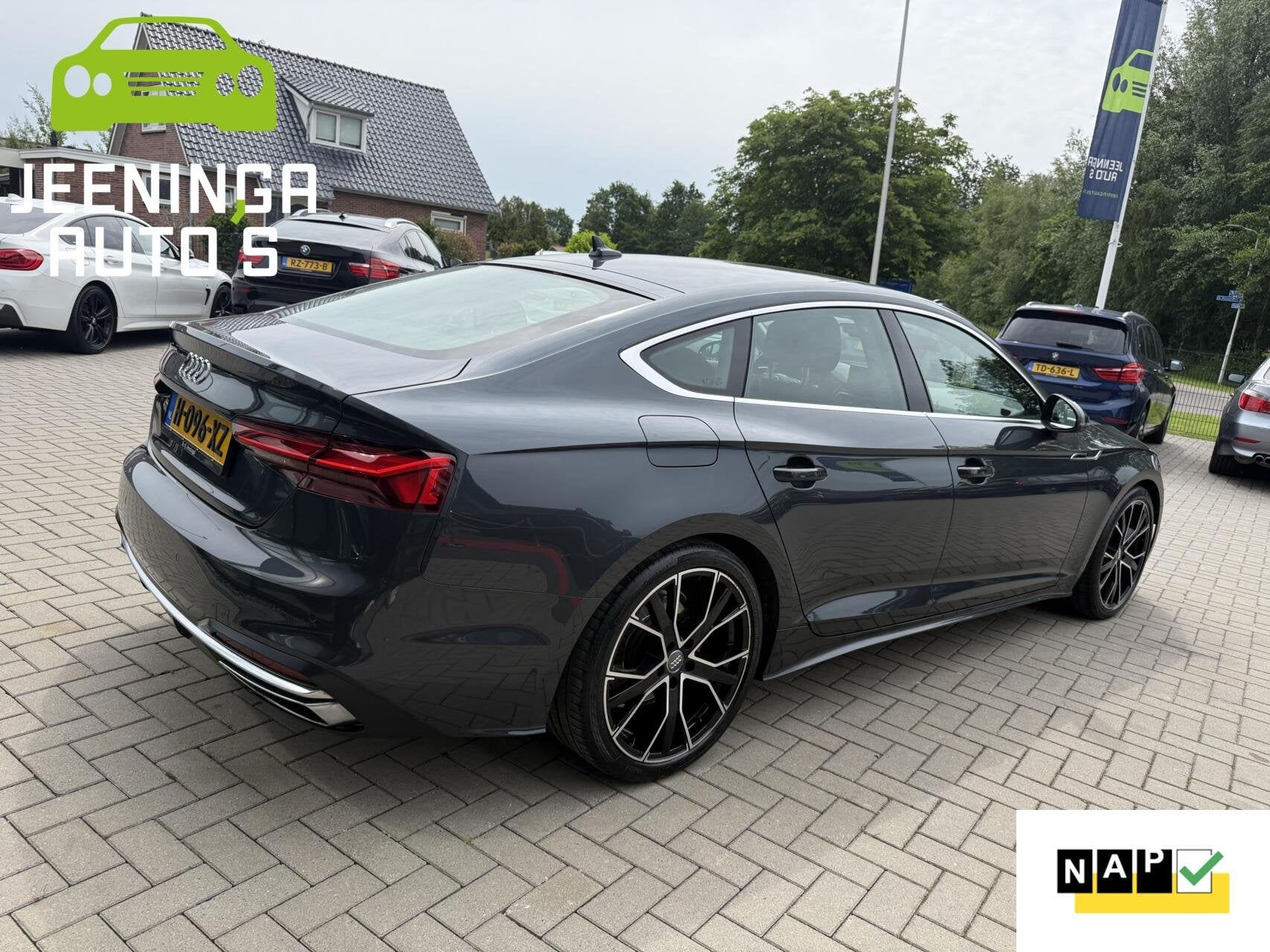 Audi A5 Sportback 40 TFSI Launch edition Sport|Navi|ElekTrek, Auto's, Stof, 1984 cc, 1465 kg, Origineel Nederlands