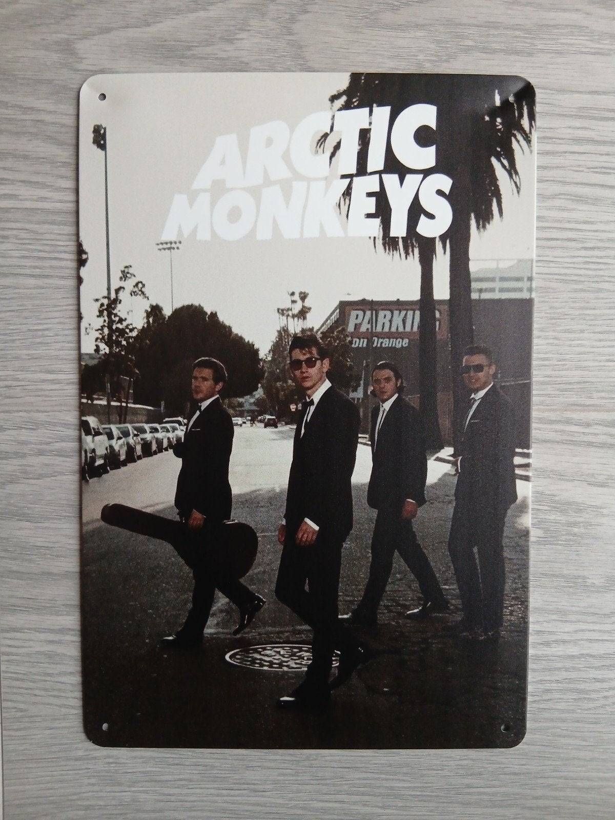Arctic Monkeys 20x30 cm Metalen Reclamebord, Verzamelen, Ophalen of Verzenden, Nieuw, Poster, Artwork of Schilderij
