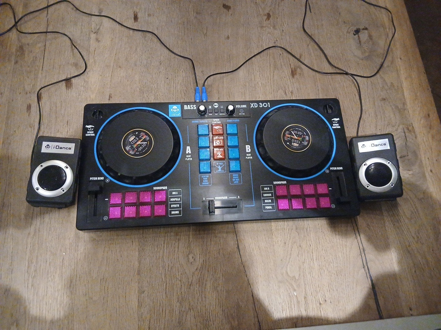 dj set zwart van i dance voor kinderen, Muziek en Instrumenten, Ophalen of Verzenden, Zo goed als nieuw, Dj-set, Overige merken