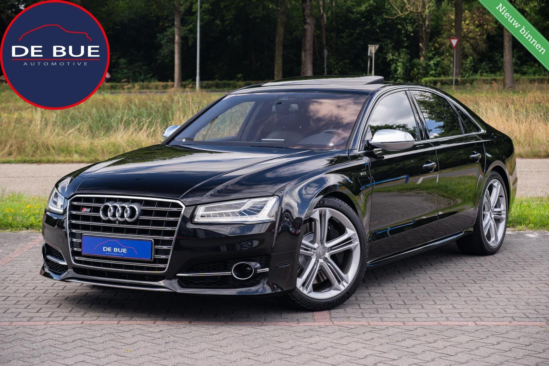 Audi S8 4.0 V8 TFSI S8 Quattro MY 2015|OrgNL NAP|1ste Eig.|B, Auto's, Audi, Automaat, Dealer onderhouden, Gebruikt, Zwart