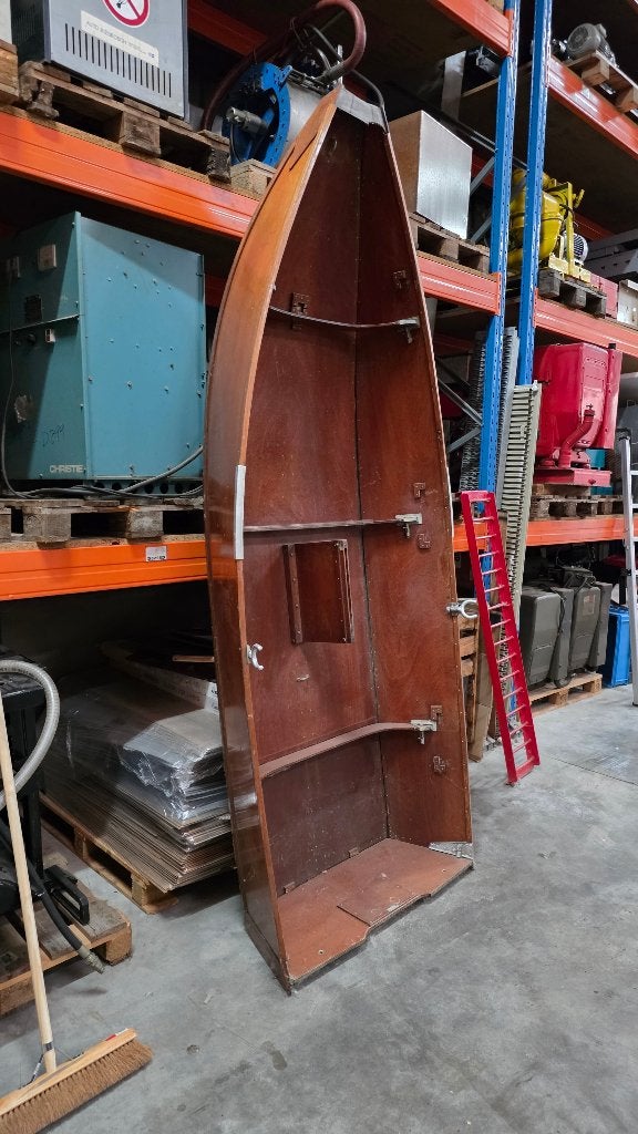 Opvouwbare houten boot, Watersport en Boten, Ophalen, Gebruikt, Overige typen