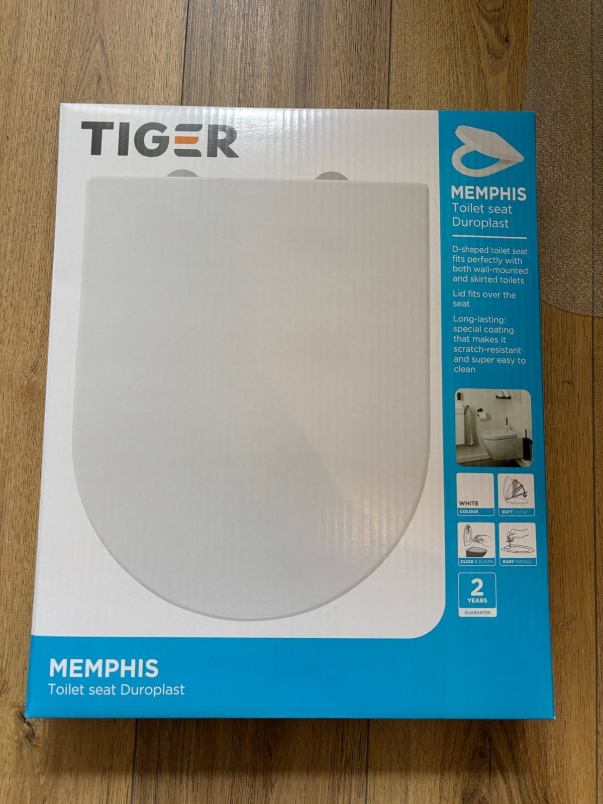 Nieuwe Tiger Memphis wc brillen (6 stuks), Ophalen of Verzenden, Nieuw, Toilet