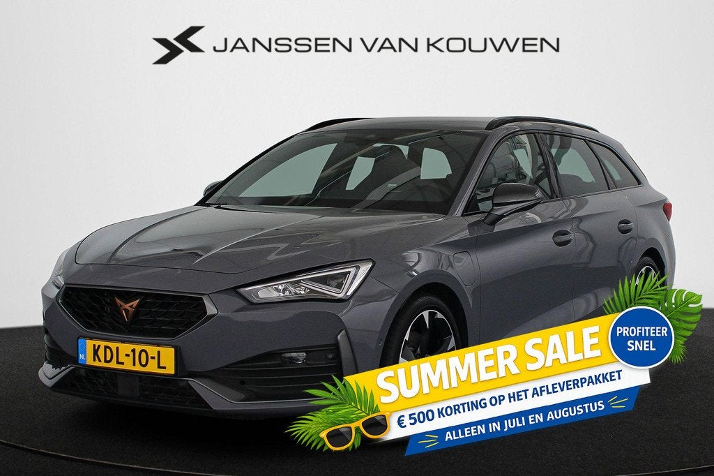 CUPRA Leon Sportstourer 1.4 e-Hybrid Business Stoelverwarmin, Auto's, Cupra, Stof, Gebruikt, 4 cilinders, 1589 kg
