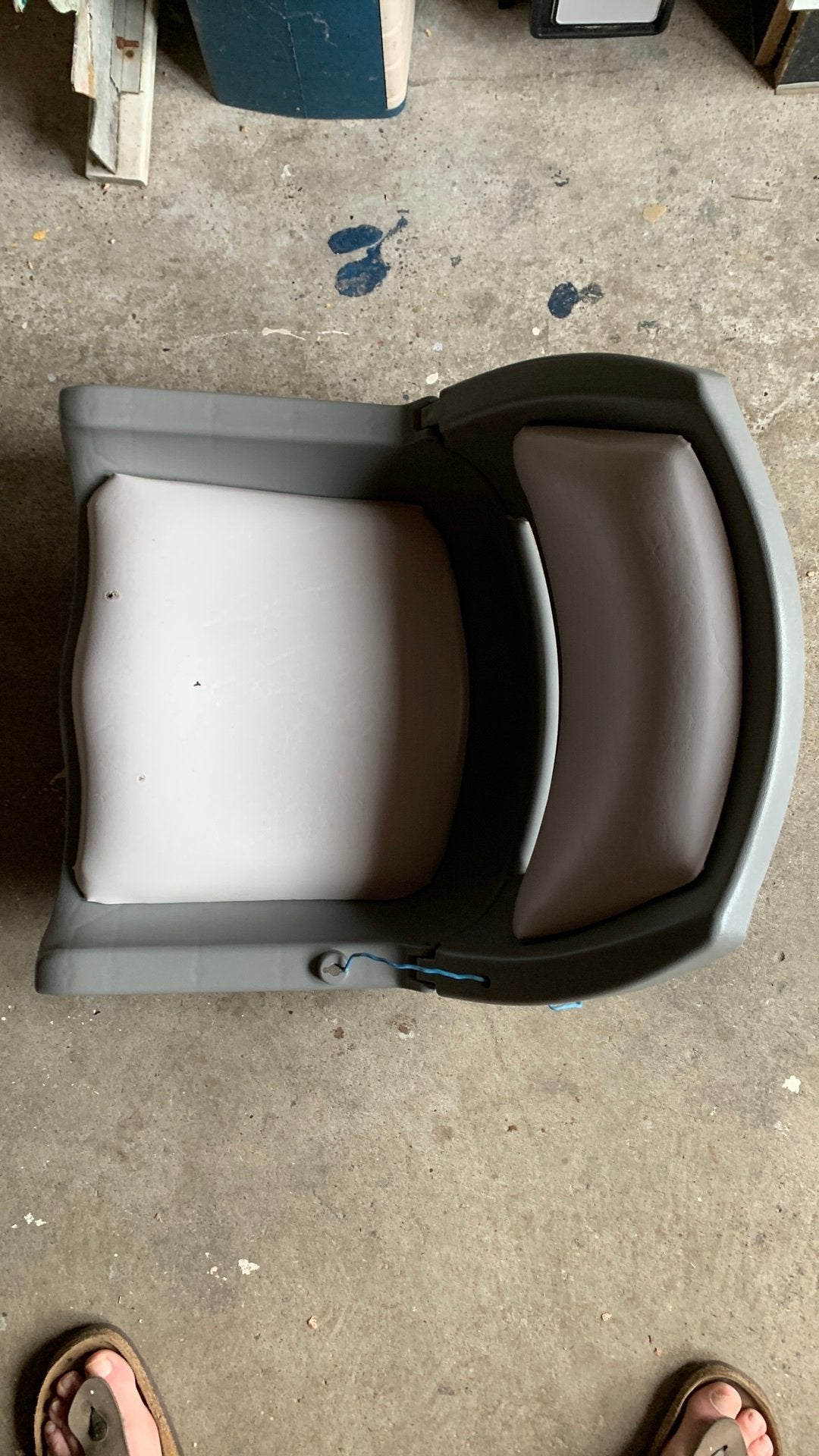 Bootstoelen kunststof metbekleding, Watersport en Boten, Bootonderdelen, Ophalen, Gebruikt