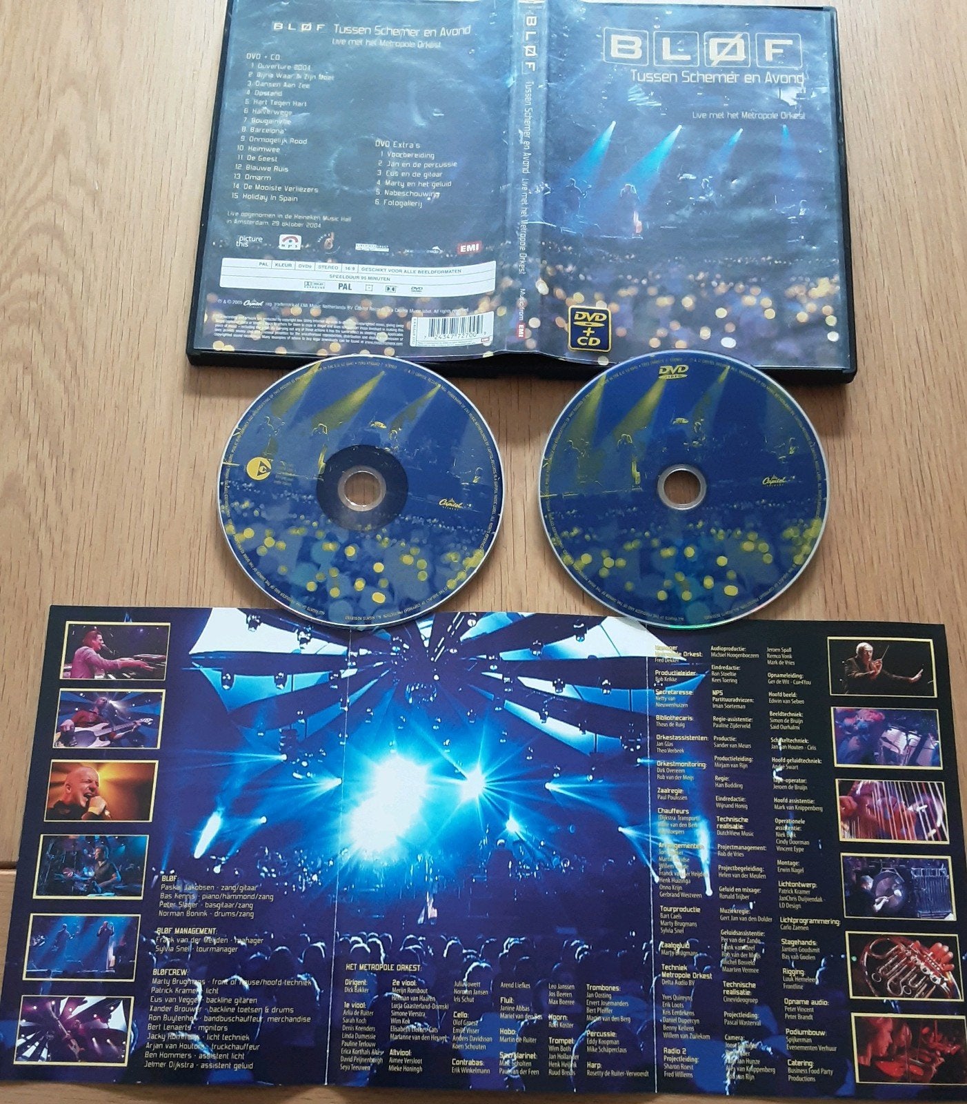 BLØF - Tussen Schemer en Avond (DVD + CD), Alle leeftijden, Nederlands, Zo goed als nieuw, Concert