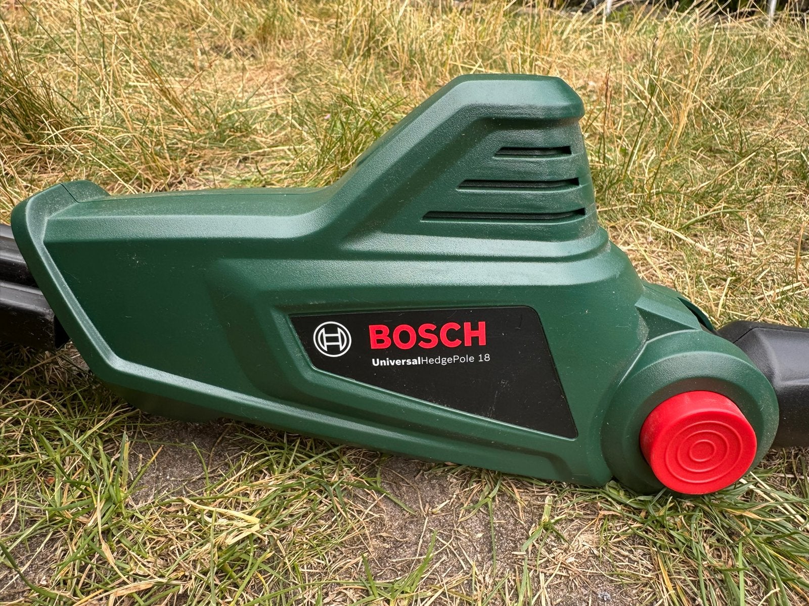 Bosch Heggenschaar voor hoge heggen (zonder accu), Tuin en Terras, Heggenscharen, Ophalen, Zo goed als nieuw, Accu