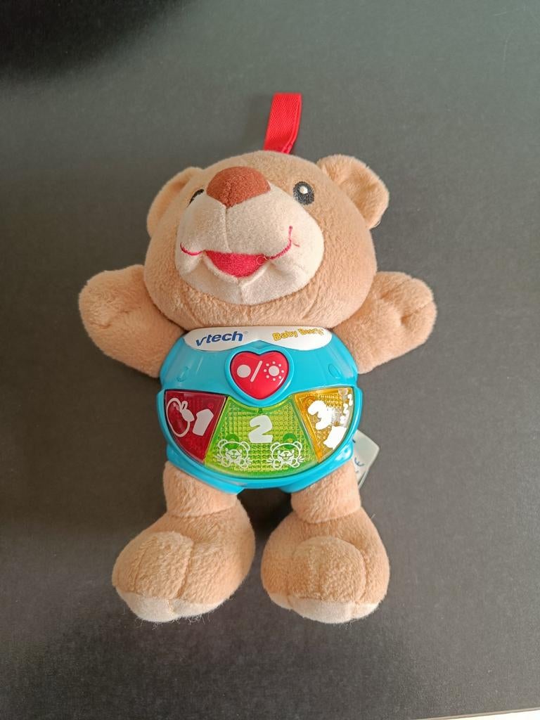 VTech Baby Beer Knuffel met Licht en Geluid, Ophalen of Verzenden, Zo goed als nieuw, 0 tot 6 maanden