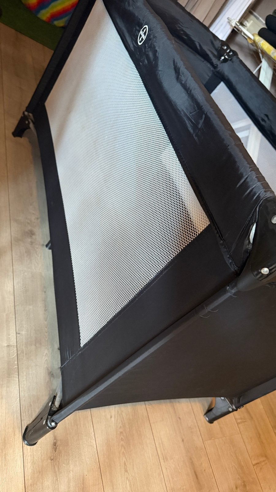 MamaLoes campingbedje met draagzak en inklapbaar matrasje, Kinderen en Baby's, Ophalen, 70 tot 85 cm, 140 tot 160 cm, Zo goed als nieuw