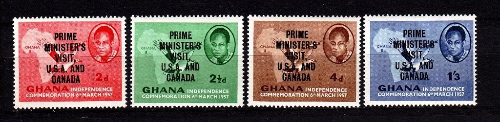 TSS Kavel 810016 Ghana Postfris USA Canada 32-35, Ophalen, Overige landen, Postfris