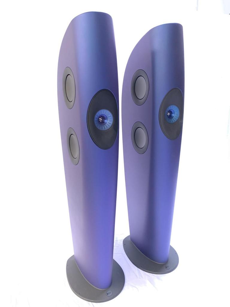 1 stuks KEF Blade two frosted blue in nette staat., Audio, Tv en Foto, Luidsprekers, Ophalen, Zo goed als nieuw, Overige merken