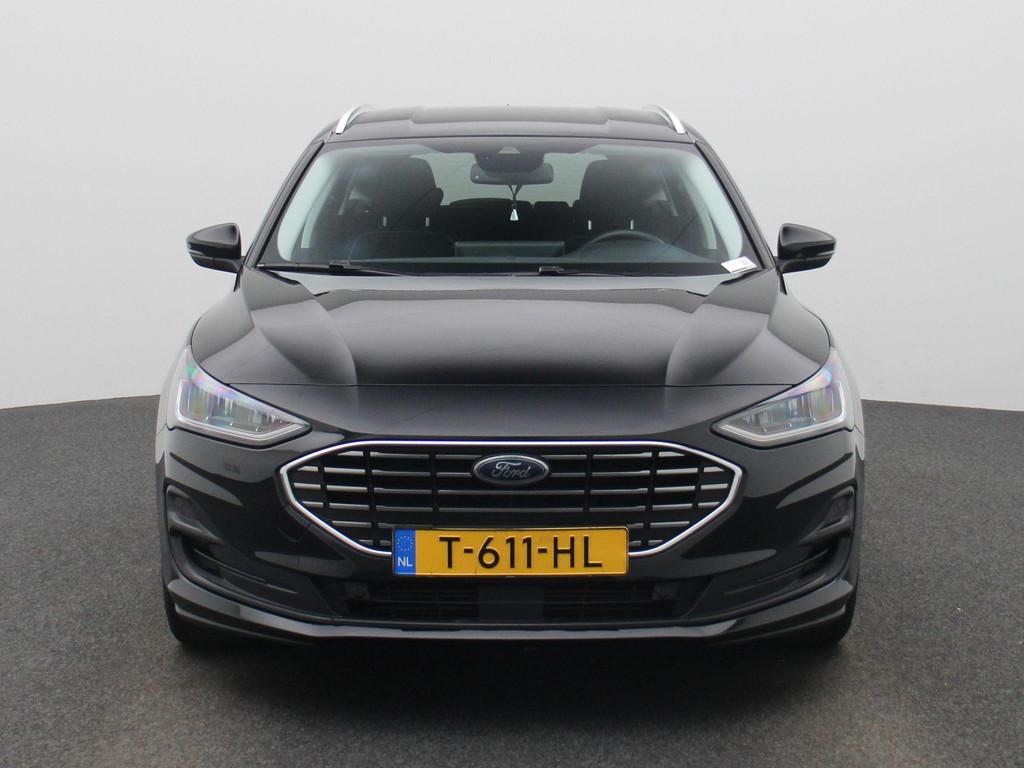 Ford Focus Wagon 1.0 EcoBoost Hybrid Titanium X | Automaat |, Auto's, 12 maanden, Gebruikt, Euro 6, Zwart