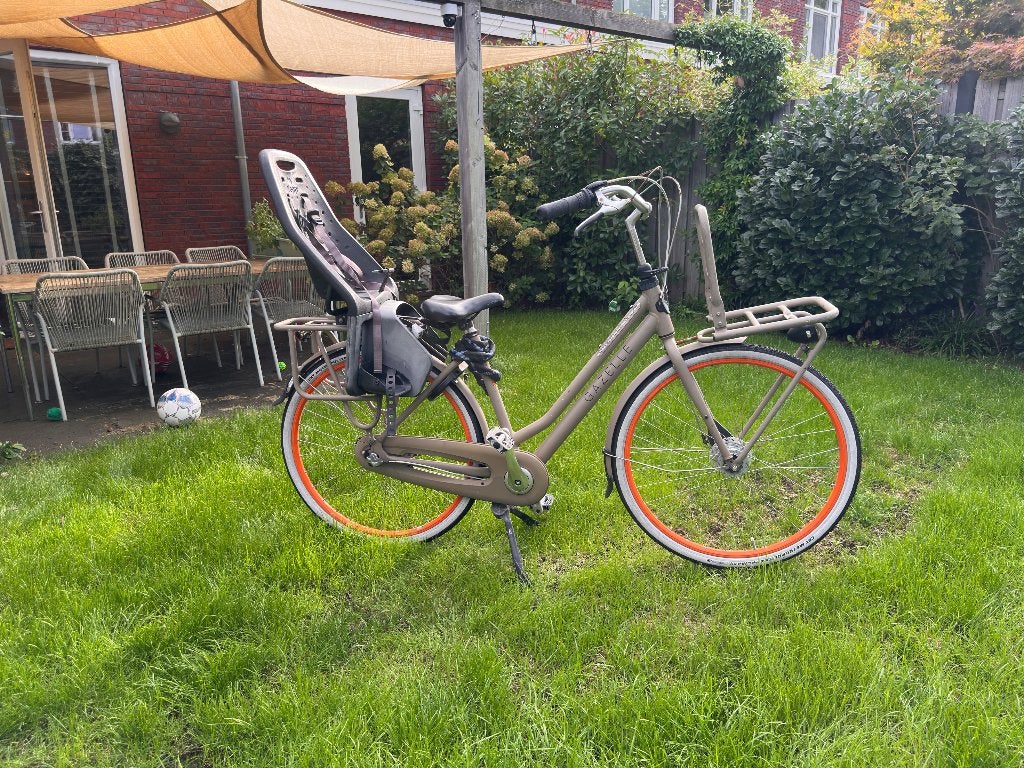 Gazelle Transportfiets met Yepp zitje