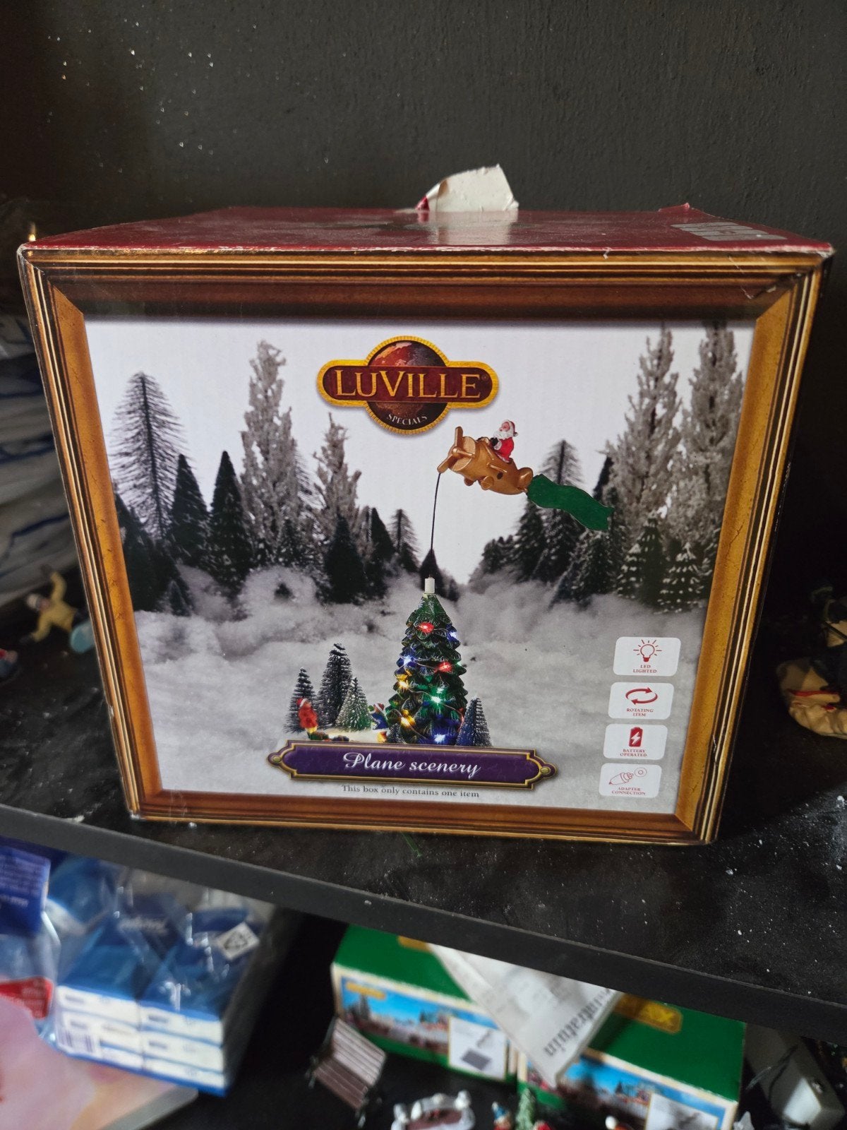 Luville kerstdorp, Ophalen of Verzenden, Zo goed als nieuw