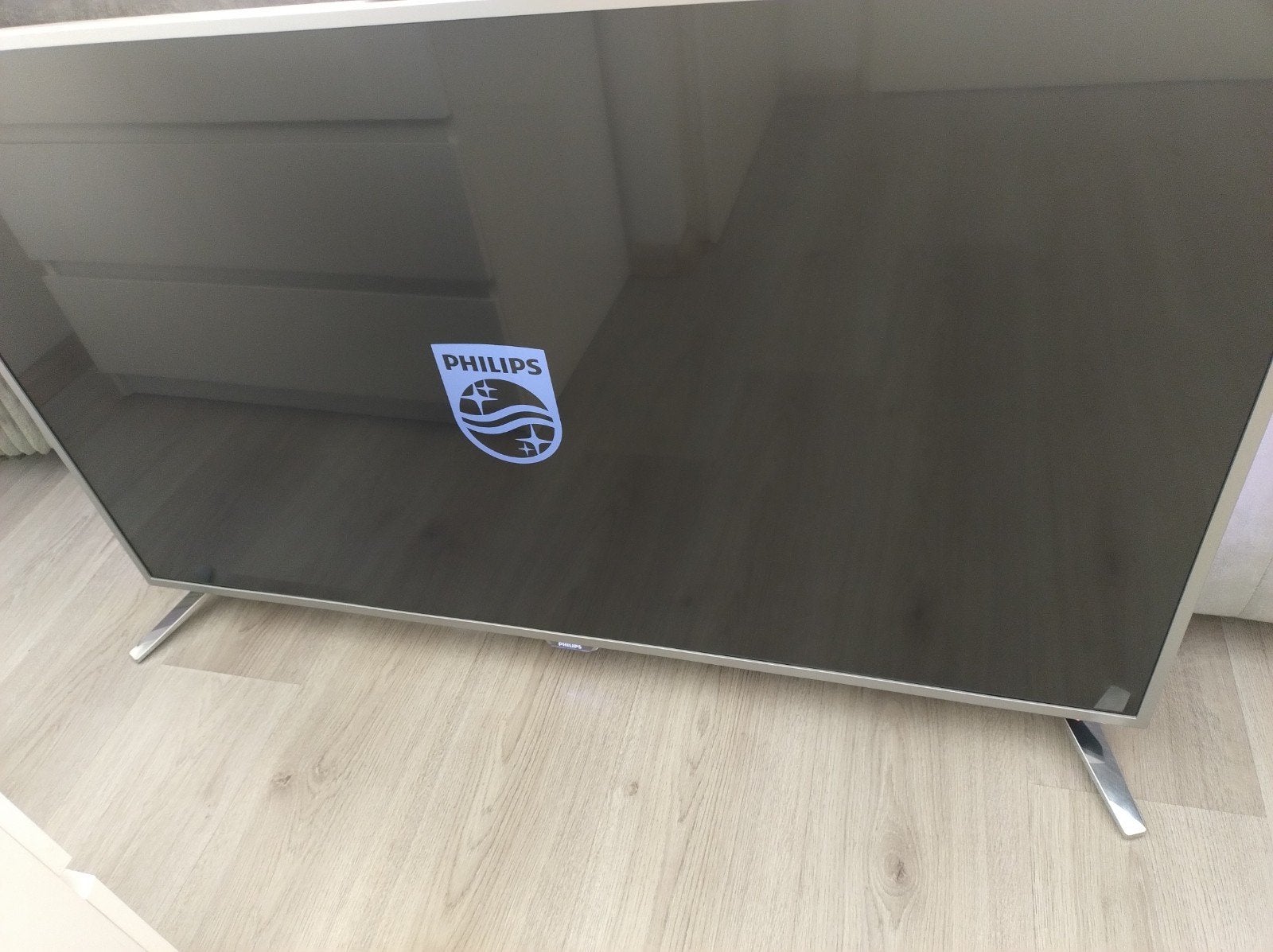 Philips HD 49 inch TV - Ideaal voor reparatie of onderdelen, Ophalen, Philips, LED, 100 Hz