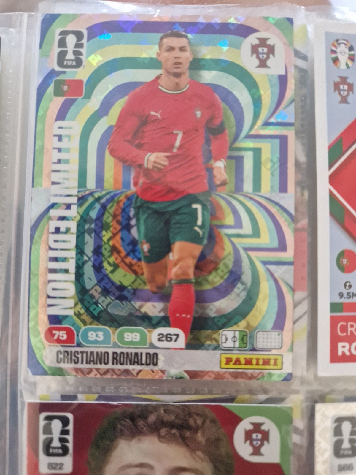 Cristiano Ronaldo wc 2026 limited edition card, Ophalen, Nieuw, Plaatje