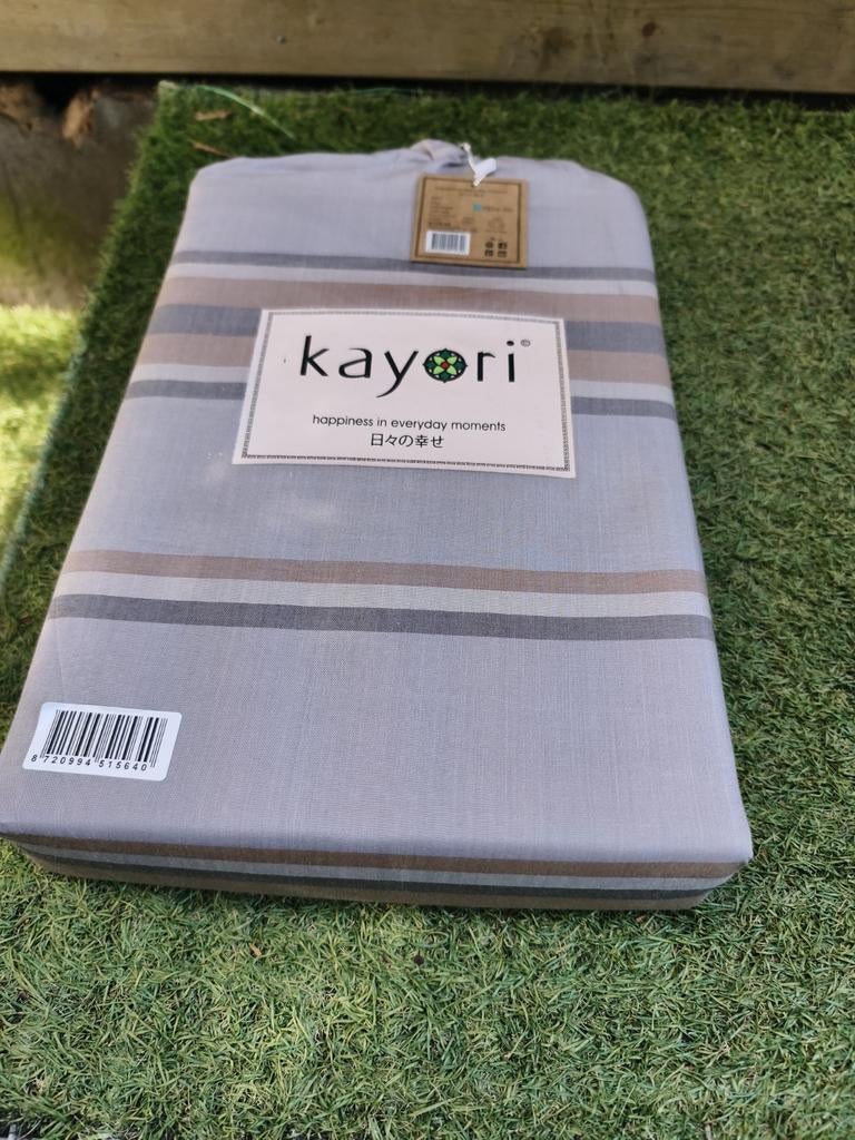 Kayori Kenro100%Tencel Dekbedovertrek Grijs240x200/220 Nieuw, Huis en Inrichting, Tafels | Salontafels, Overige materialen, Kayori