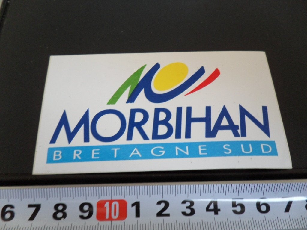 sticker Frankrijk MORBIHAN Bretagne sud, Verzamelen, Ophalen, Zo goed als nieuw