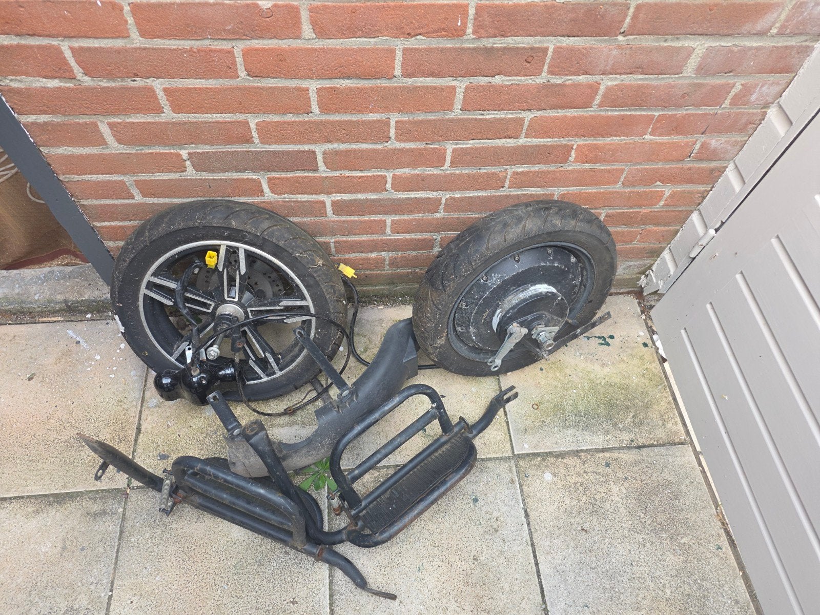 Onderdelen voor elektrische scooter/brommer, Ophalen of Verzenden, Gebruikt, Overige typen, Overige merken