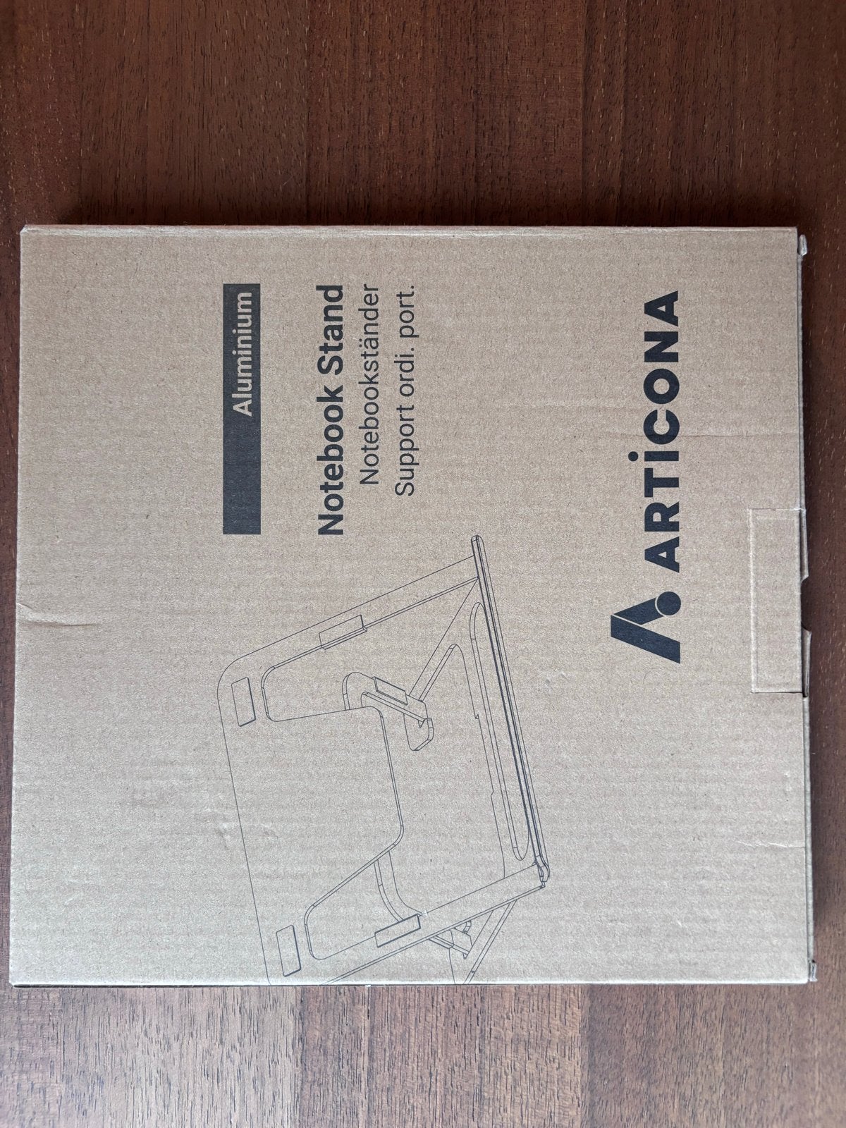 ARTICONA Aluminium Notebook Stand - Nieuw in doos, Ophalen of Verzenden, Nieuw, In hoogte verstelbaar