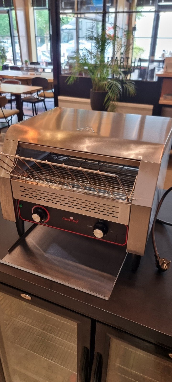 CaterChef Professionele Broodrooster/Buns Toaster, Witgoed en Apparatuur, Ophalen, Zo goed als nieuw